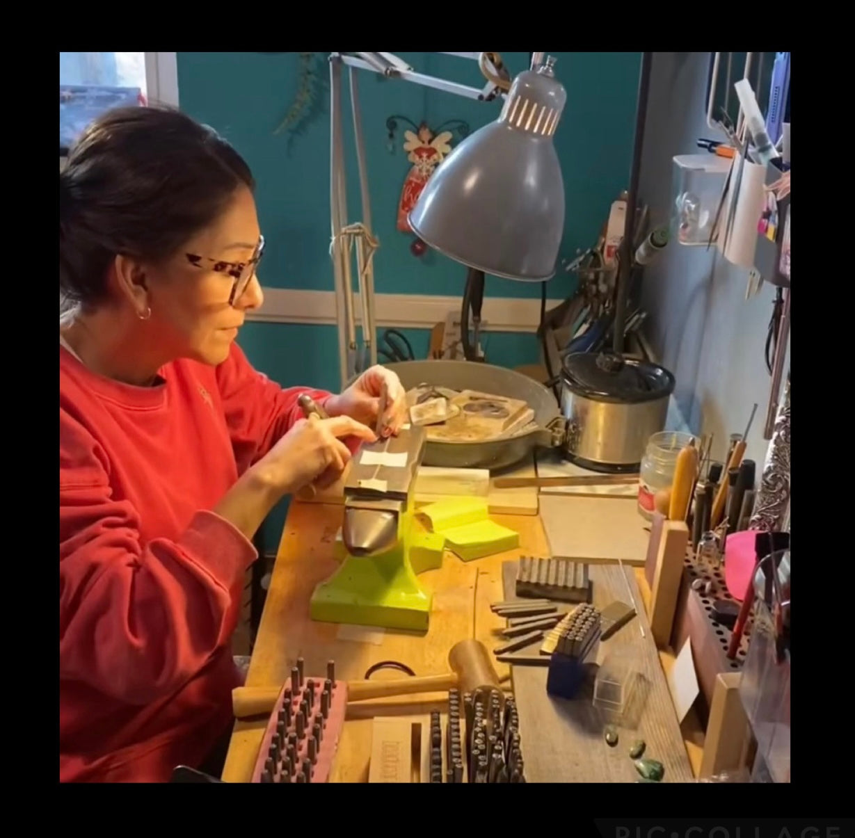 Handcrafting one piece at a time♥️🌻