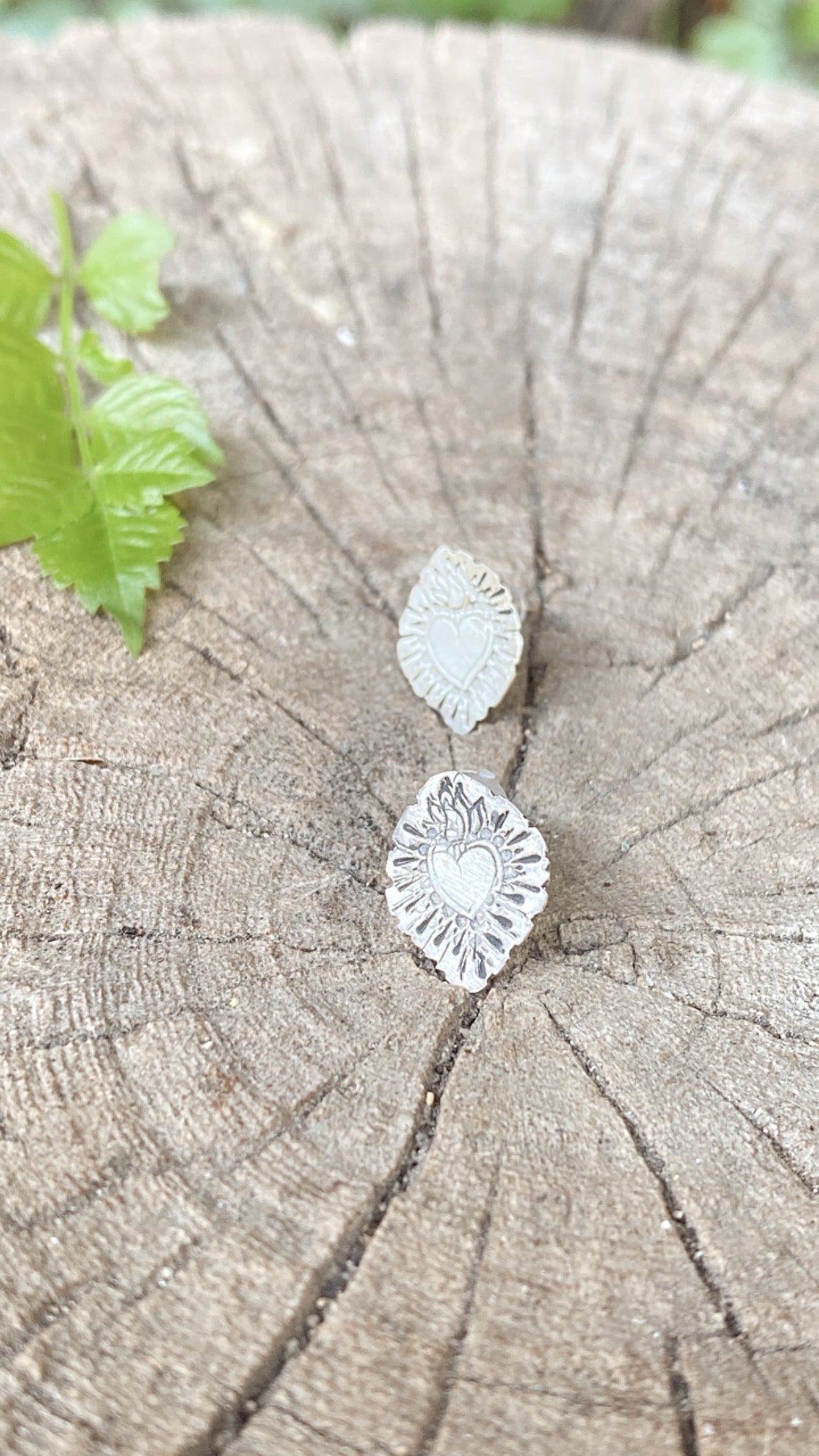 Heart Studs